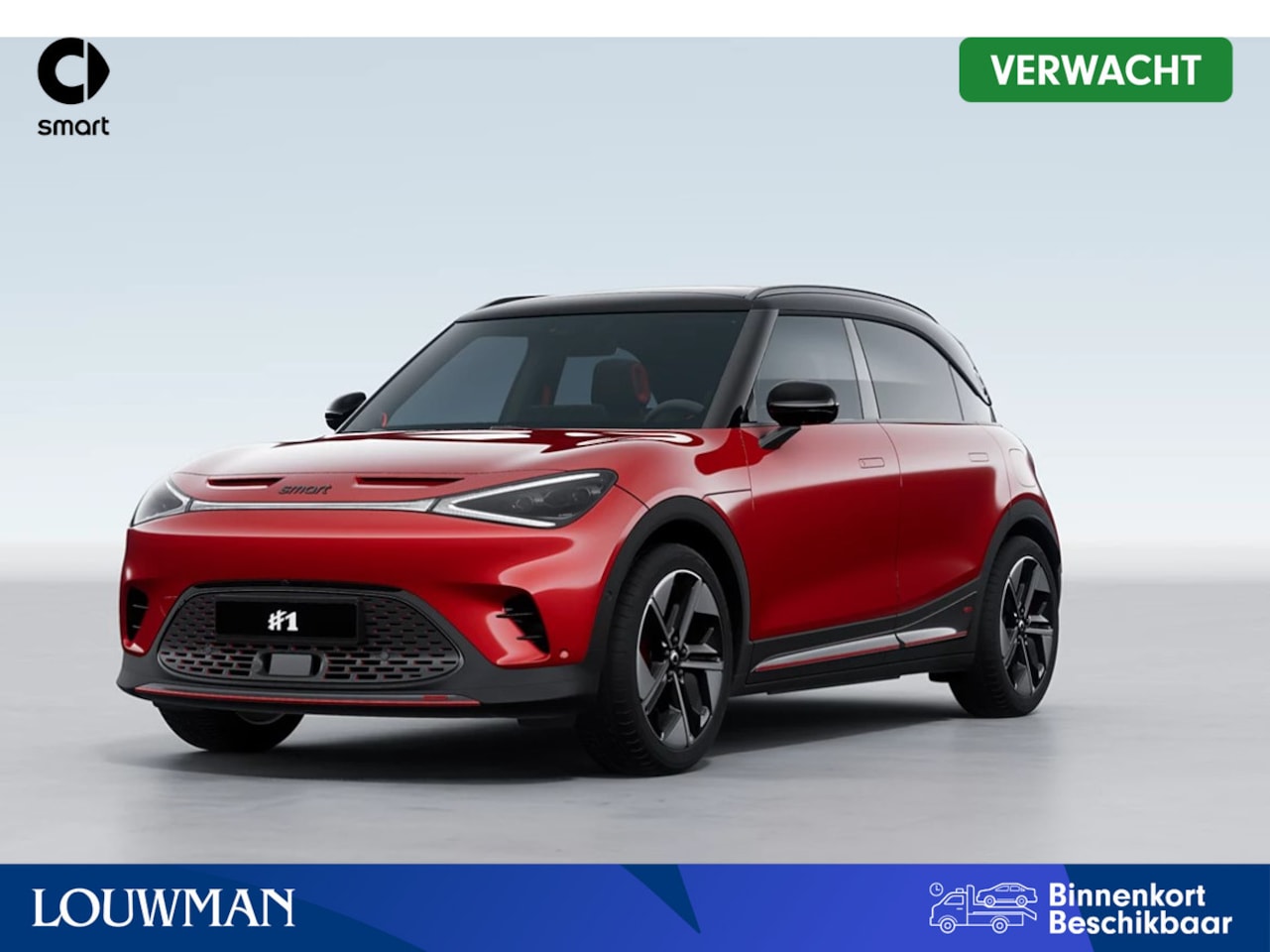 Smart #1 - BRABUS 66 kWh VOORRAAD ACTIE VAN € 53.070 voor € 42.802 | Matrix LED koplampen | Stoelverw - AutoWereld.nl