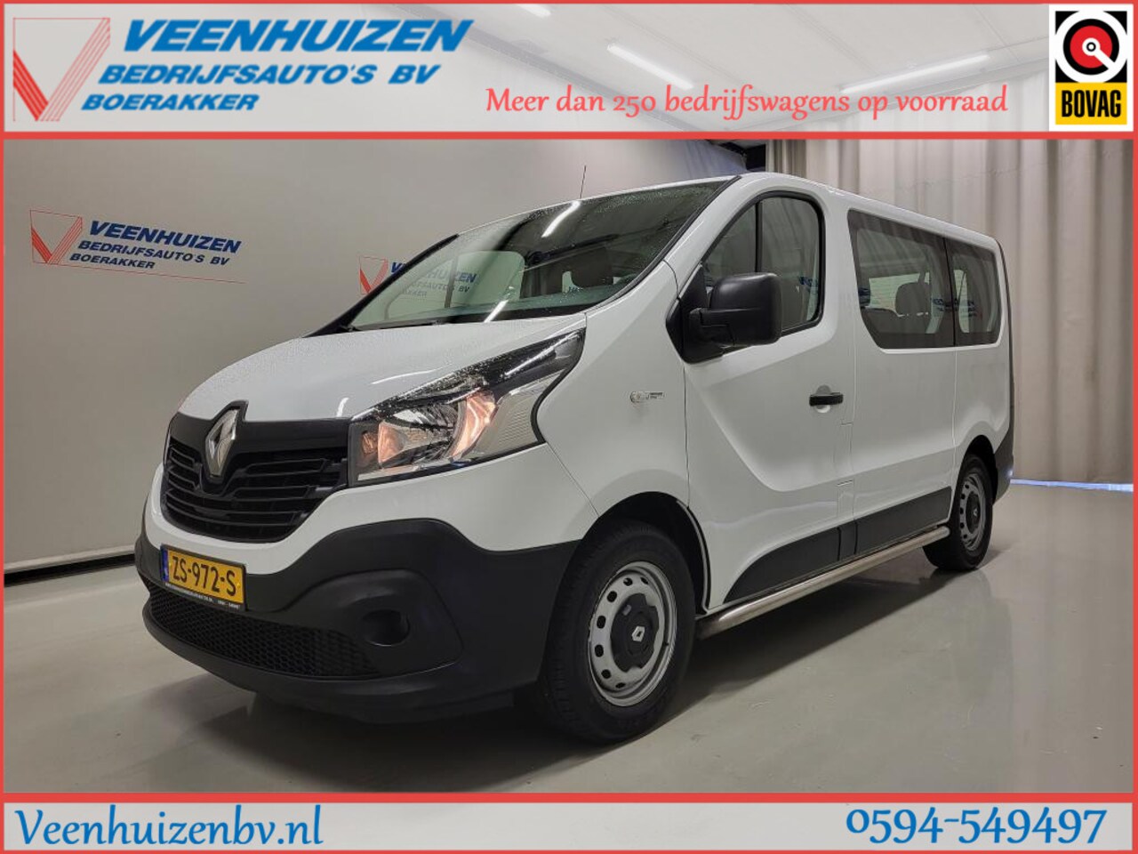Renault Trafic Passenger - 1.6dCi 8-Personenbus - Excl. BTW / BPM vrij Euro 6! - AutoWereld.nl