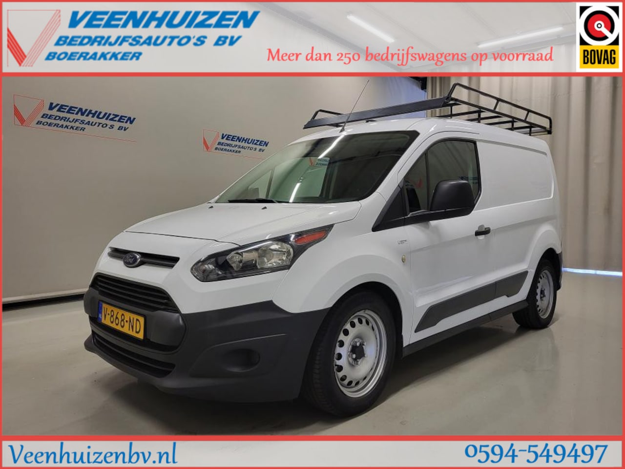 Ford Transit Connect - 1.5TDCI 75pk Trekhaak Imperiaal Euro 6! - AutoWereld.nl