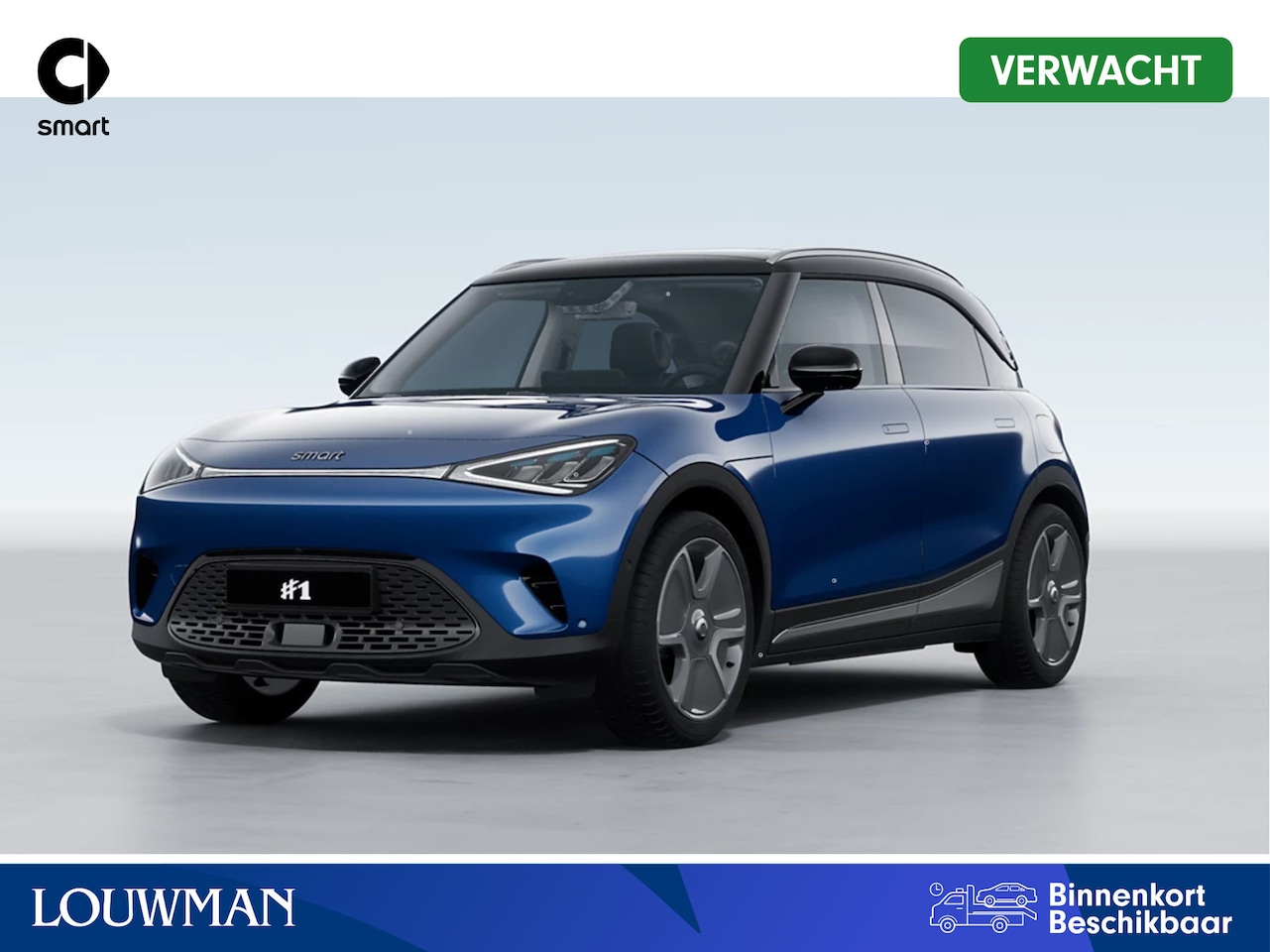 Smart #1 - Pro 49 kWh VOORRAAD ACTIE VAN € 38.067 voor € 30.800 | Panoramadak | Stoelverwarming | Sfe - AutoWereld.nl