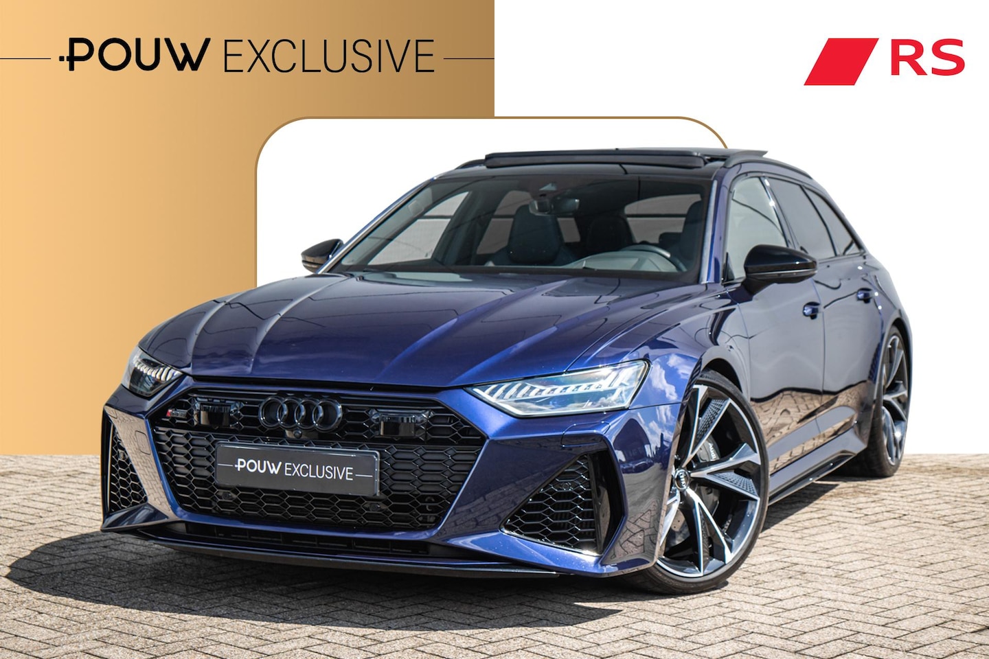 Audi RS6 - Avant TFSI 600pk quattro | Panonaramadak | Head-up | Keramische | B&O | 4-Wiel Besturing | - AutoWereld.nl