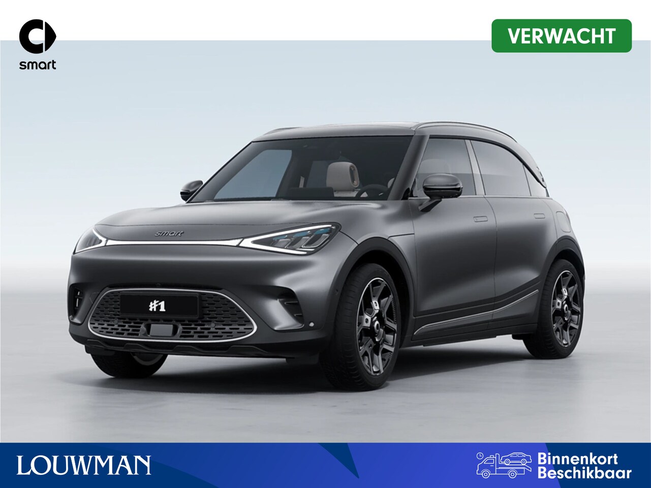 Smart #1 - Pulse 66 kWh VOORRAAD ACTIE VAN € 48.950 voor € 39.506 | Warmtepomp | Memorypakket voorsto - AutoWereld.nl