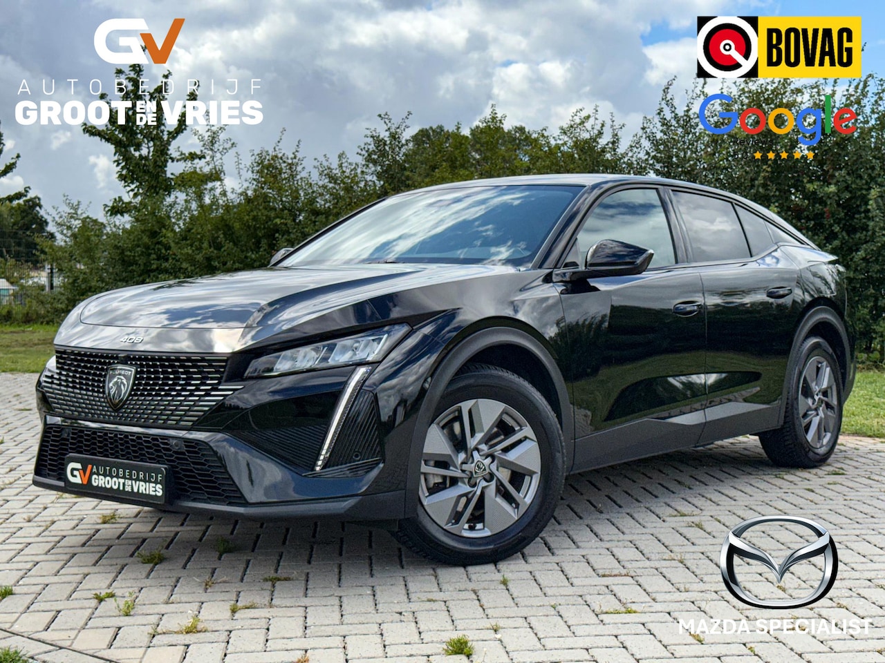 Peugeot 408 - 1.6 HYbrid Allure Pack 180 EAT8 360Camera|Adap Cruise - AutoWereld.nl