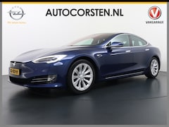 Tesla Model S - 75D AWD Luchtvering AutoPilot Navi Panoramadak Camera Led Elektr.Stuur en Stoel+Geheugen+S