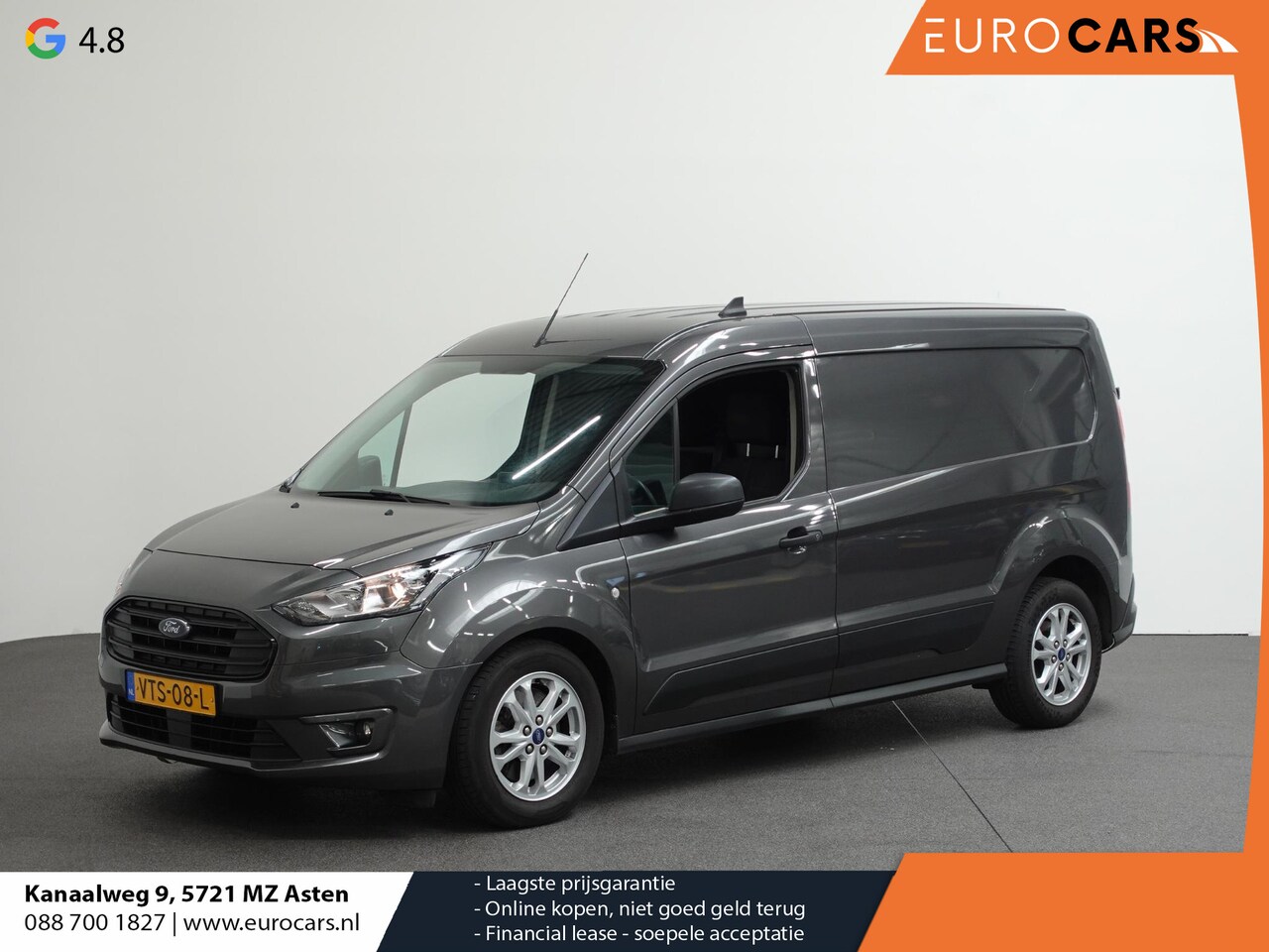 Ford Transit Connect - 1.5 EcoBlue L2 Trend Automaat Navi Airco PDC Cruise Control Camera - AutoWereld.nl