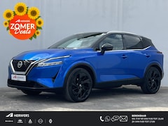 Nissan Qashqai - 1.3 MHEV Xtronic Tekna Plus Automaat / Cold pack / Panoramadak / HUD / Stuur-, Stoel en vo