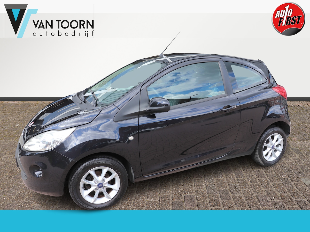 Ford Ka - 1.2 Style start/stop Airco, Lm, voorstoelen verwarmd. - AutoWereld.nl