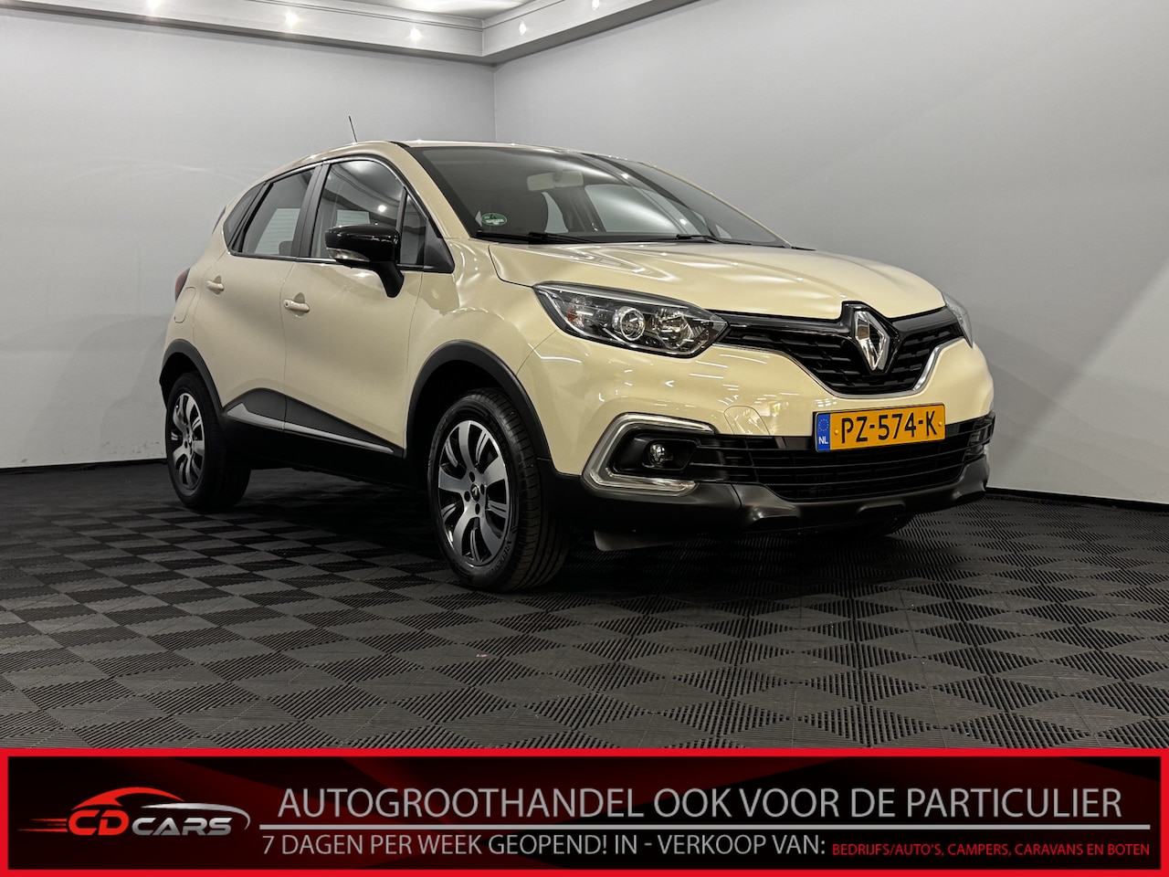 Renault Captur - 0.9 TCe Zen Airco, Navi, Cruise control, Keyless start, Lichtmetalen velgen, Bluetooth - AutoWereld.nl