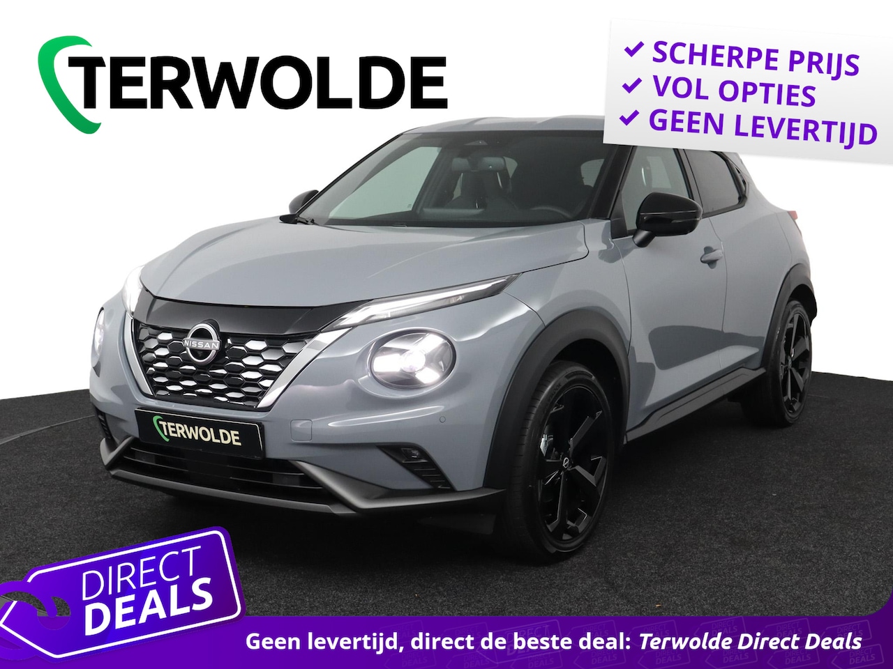 Nissan Juke - 1.6 Hybrid Tekna | €3.500,- korting | Automaat | BOSE premium audio installatie | Stuur en - AutoWereld.nl