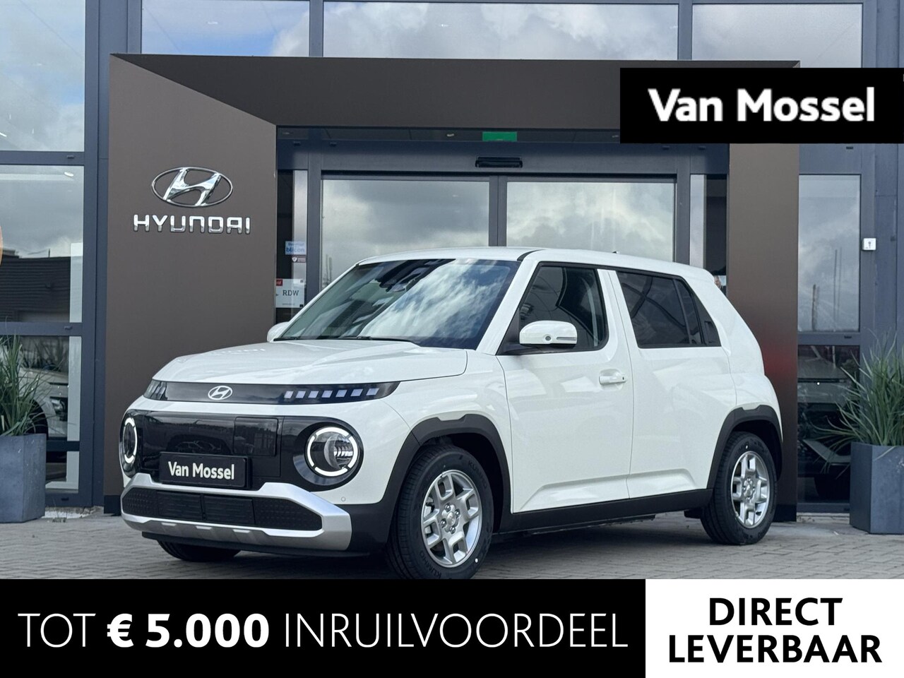 Hyundai Inster - Pulse 49 kWh | Winter Pack | Nieuw uit voorraad leverbaar | Stoelverwarming | Stuurverwarm - AutoWereld.nl