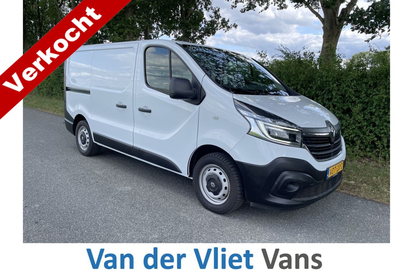 Renault Trafic - 2.0 dCi 120pk E6 Comfort BPM Vrij! Lease €246 p/m, Airco, Trekhaak, 2x Schuifdeur, PDC, Cr - AutoWereld.nl