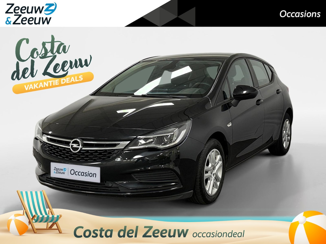 Opel Astra - 1.4 Edition AUTOMAAT AIRCO NAVI BLUETOOTH PARKEERSENSOREN VOOR EN ACHTER CRUISE CONTROL ZE - AutoWereld.nl