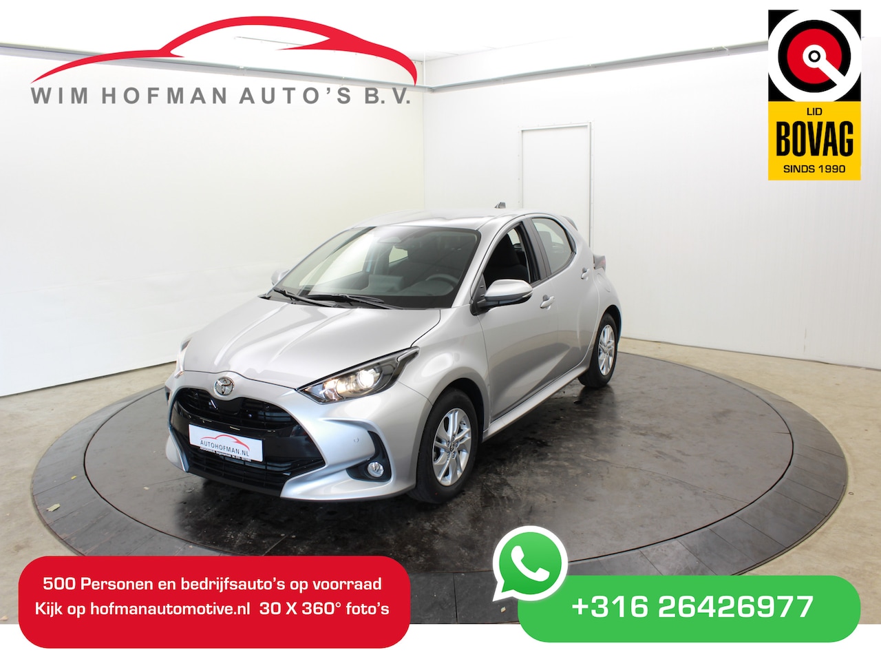 Toyota Yaris - 1.5 Hyb Nieuw Rijklaar Camera PDC v+a Stoel/Stuur Verwarming Adaptive Cruise Control - AutoWereld.nl