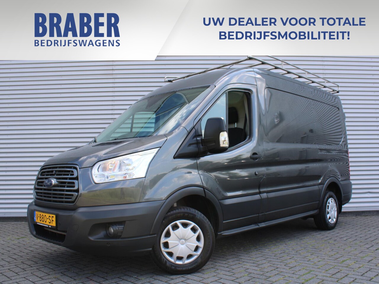 Ford Transit - 290 2.0 TDCI L2H2 Trend | Nieuwe motor 35000 km |Trekhaak | Imperiaal | Voorruitverwarming - AutoWereld.nl