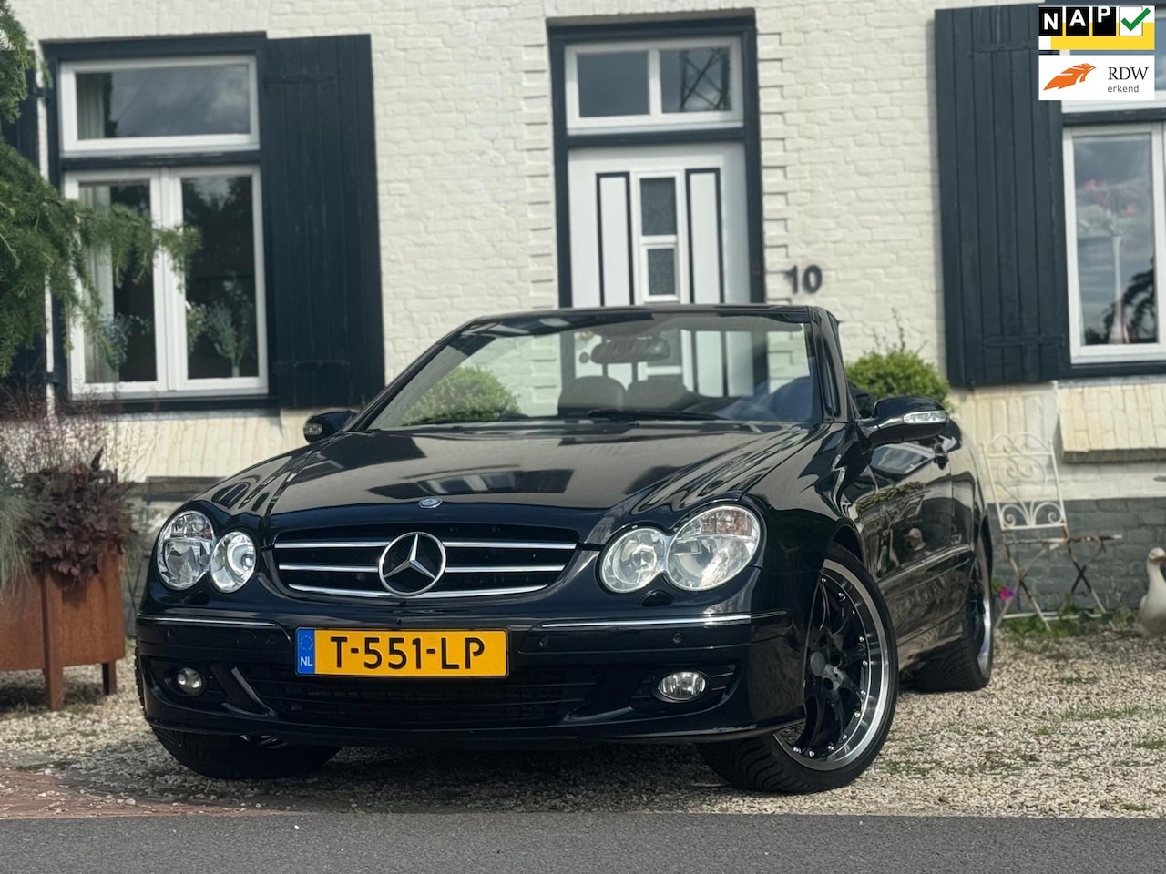 Mercedes-Benz CLK-klasse Cabrio - 200 K. Elegance|Cabrio|Automaat|Prachtige auto! - AutoWereld.nl