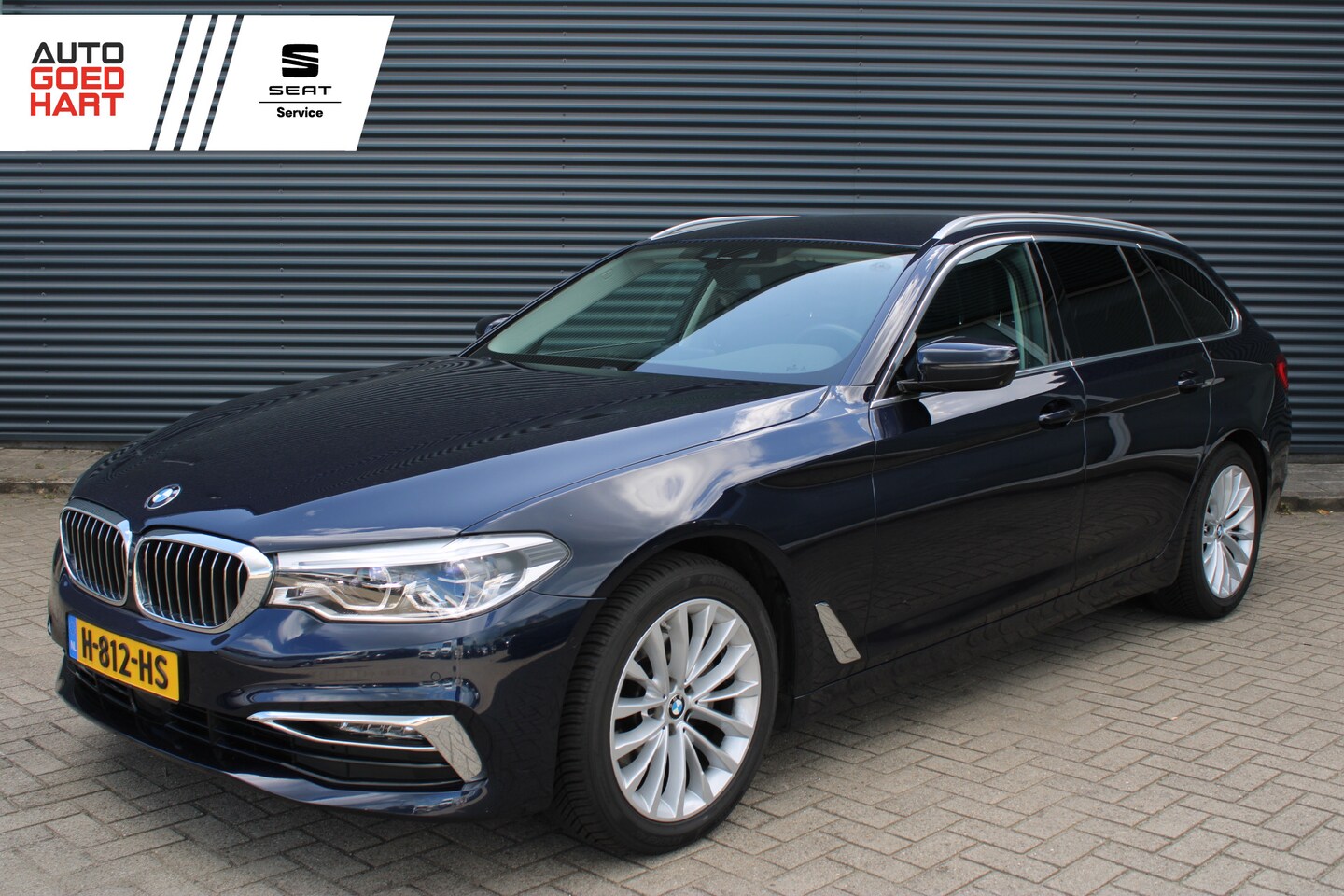 BMW 5-serie Touring - 520i Luxuryline Full-Led Comfort-Zetels Dakota-Leer 360-Camera - AutoWereld.nl