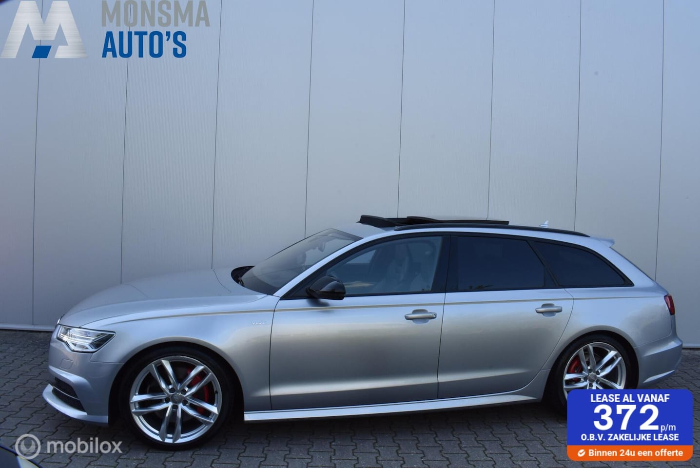 Audi A6 Avant - 3.0 TDI BiT Competition 2016 RS-stoelen Pano Nappa Softclose Bose 20" LMV Trekhaak - AutoWereld.nl