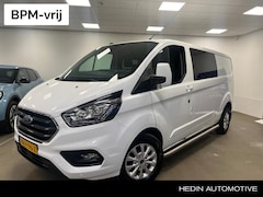 Ford Transit Custom - 300 L2H1 Limited DC | 6-zits | Sidebars | Stoelverwarming | Airco