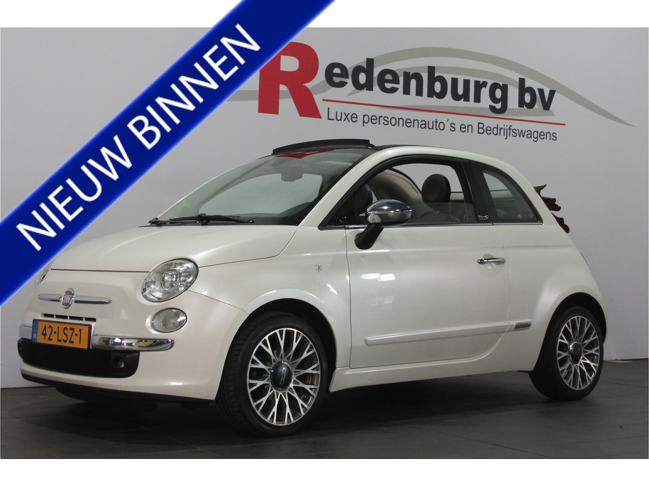 Fiat 500 - Cabrio 1.2 Rock - Automaat - Airco / Stuurbed. / Parksens. achter - AutoWereld.nl