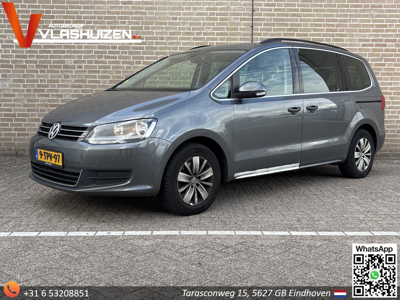 Volkswagen Sharan - 2.0 TDI Highline 7 Persoons DSG | Automatische schuifdeuren | Pano | Keyless |  Leder | Cl - AutoWereld.nl