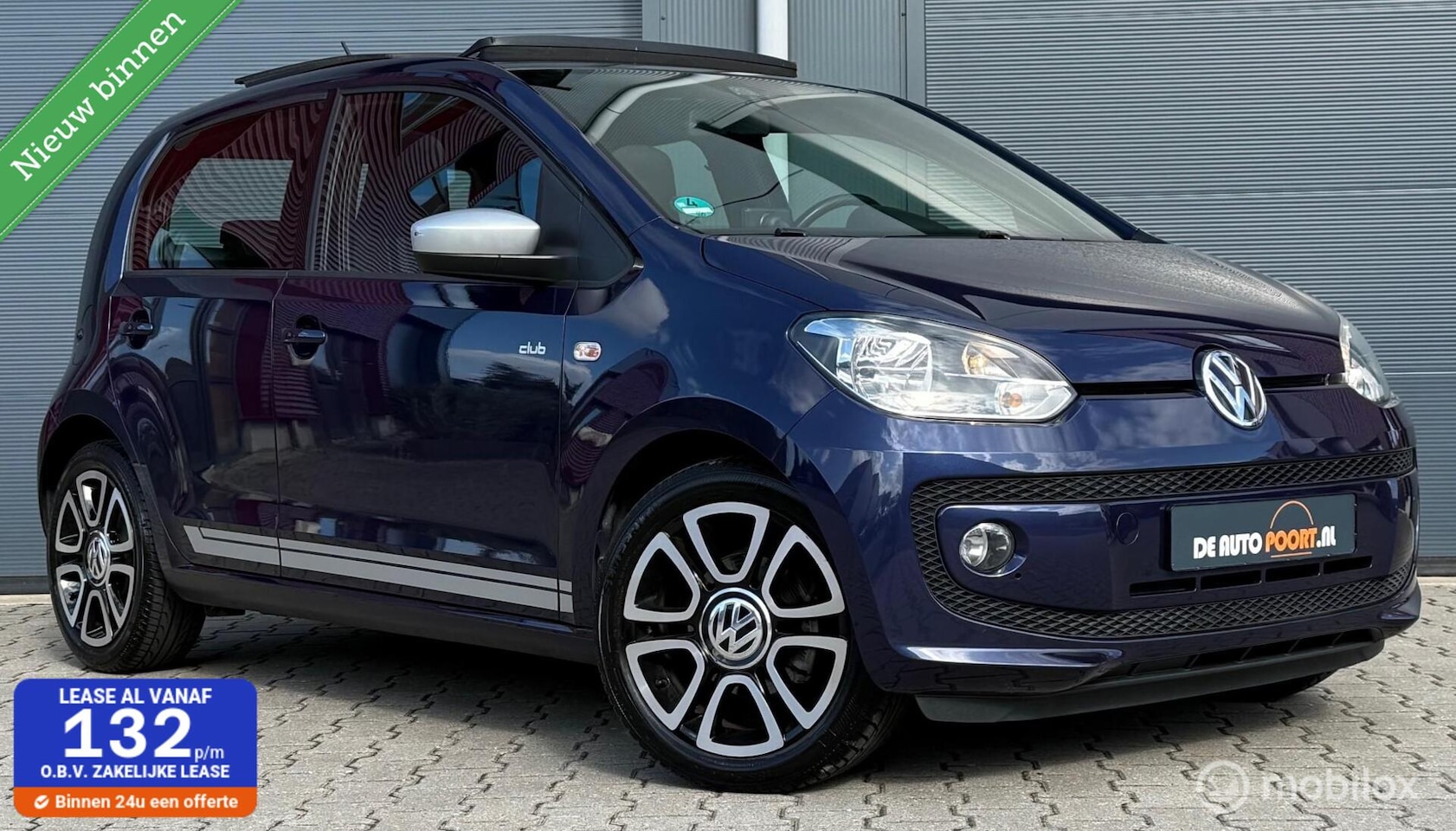 Volkswagen Up! - 1.0 high up! BlueMotion 5 deurs Airco/Cruise/Navi+ - AutoWereld.nl