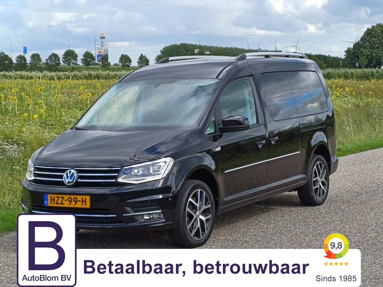 Volkswagen Caddy Maxi - 7-Pers 1.4 TSI Highline /Navi/Cruise/Led/CarPlay/Stoelverw/Parkh. V+A/ - AutoWereld.nl