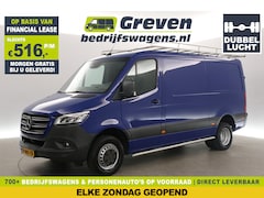 Mercedes-Benz Sprinter - 3.0 V6 319CDI L2H1 191PK 3000KG Trekgew. Dubbellucht Automaat Camera Carplay Cruise Airco