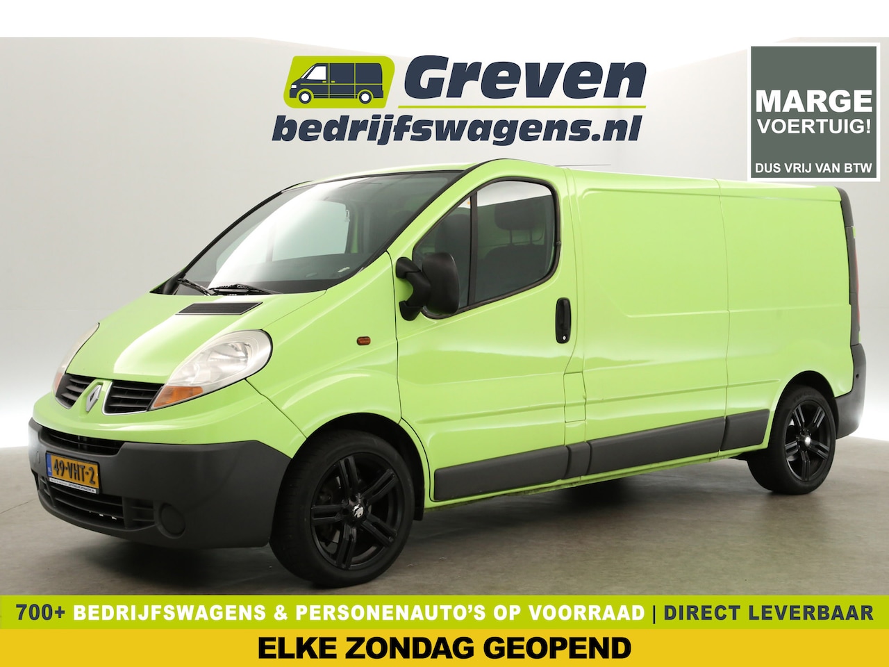 Renault Trafic - 2.0 dCi T29 L2H1 | MARGE! | APK tot 10-2025 | Airco Trekhaak PDC 3 Persoons 18"LMV - AutoWereld.nl