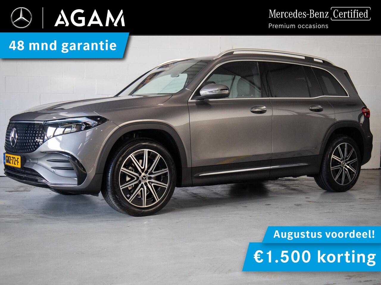 Mercedes-Benz EQB - 250+ AMG Line 71 kWh Panorama dak - AutoWereld.nl