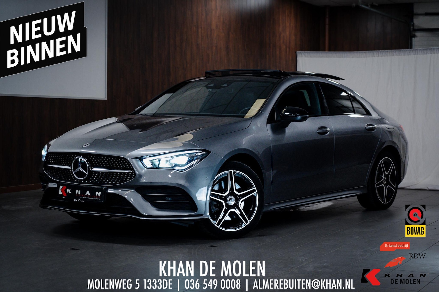 Mercedes-Benz CLA-Klasse - 250 e Business Solution AMG Limited Pano|Head-Up|ACC|Trekhaak| - AutoWereld.nl