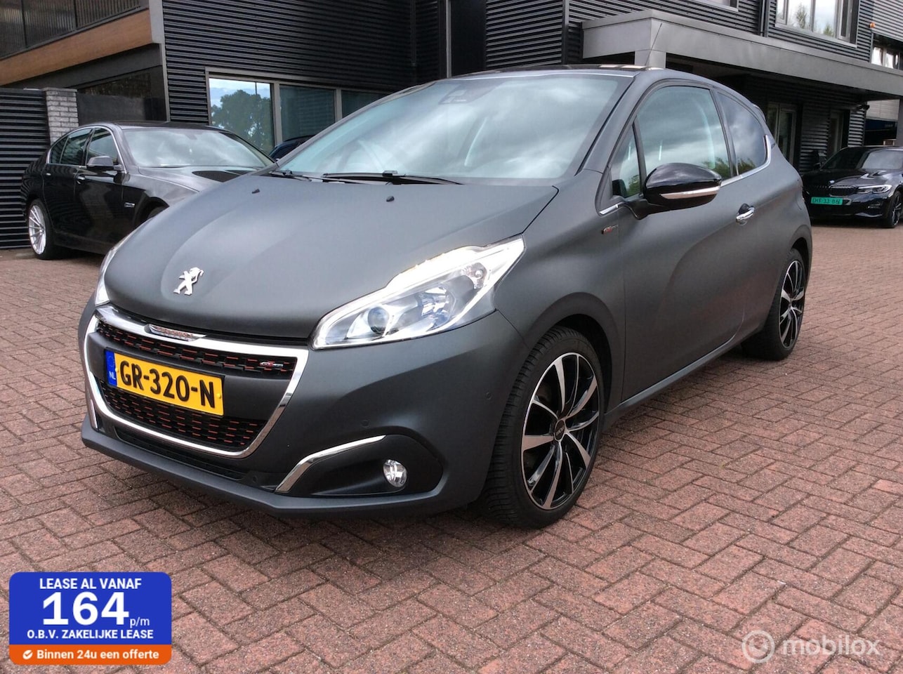 Peugeot 208 - 1.2 PureTech GT-line Panorama Org Mat Grijs Nap 17" - AutoWereld.nl