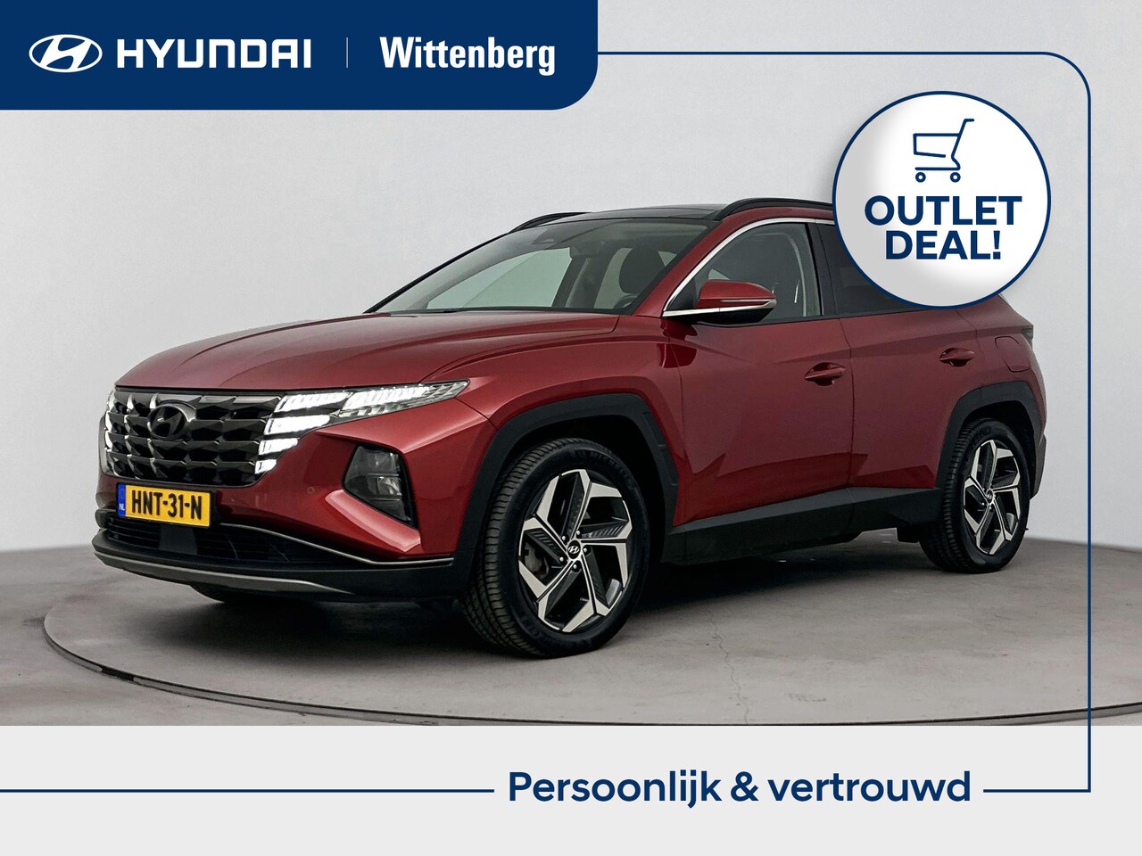 Hyundai Tucson - 1.6 T-GDI PHEV COMFORT 4WD | OUTLET DEAL!!! | OPEN DAK | NAVI | CLIMA | CRUISE | CAMERA | - AutoWereld.nl