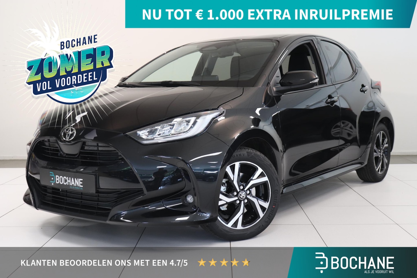 Toyota Yaris - 1.5 Hybrid | Camera | Climate Control | Adaptieve Cruise control | Navigatie | AppleCarpla - AutoWereld.nl