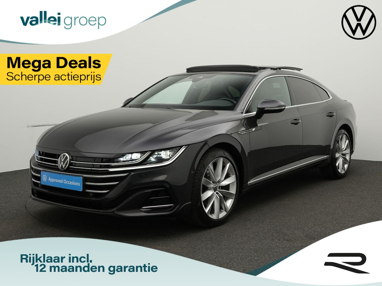 Volkswagen Arteon - 1.4 TSI 218 pk DSG eHybrid R-Line Business+ | Panoramadak | Leder | Navigatie Discover Pro - AutoWereld.nl