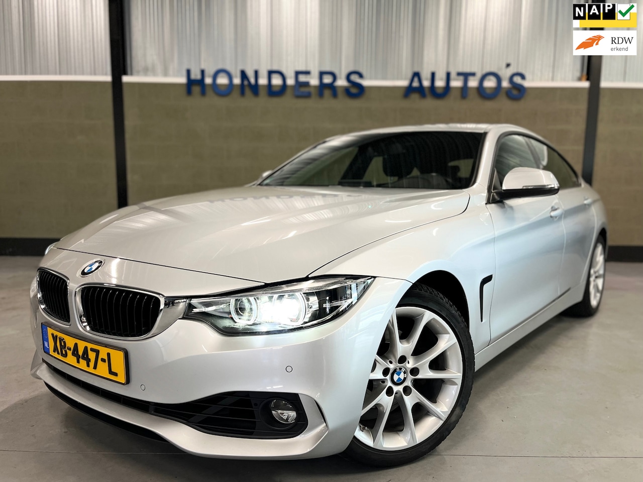 BMW 4-serie Gran Coupé - 418i High Executive I M-SPORT I LEDER I NAVI I NAP I CLIMA I PARKEERSENSOR I CRUISE I STOE - AutoWereld.nl