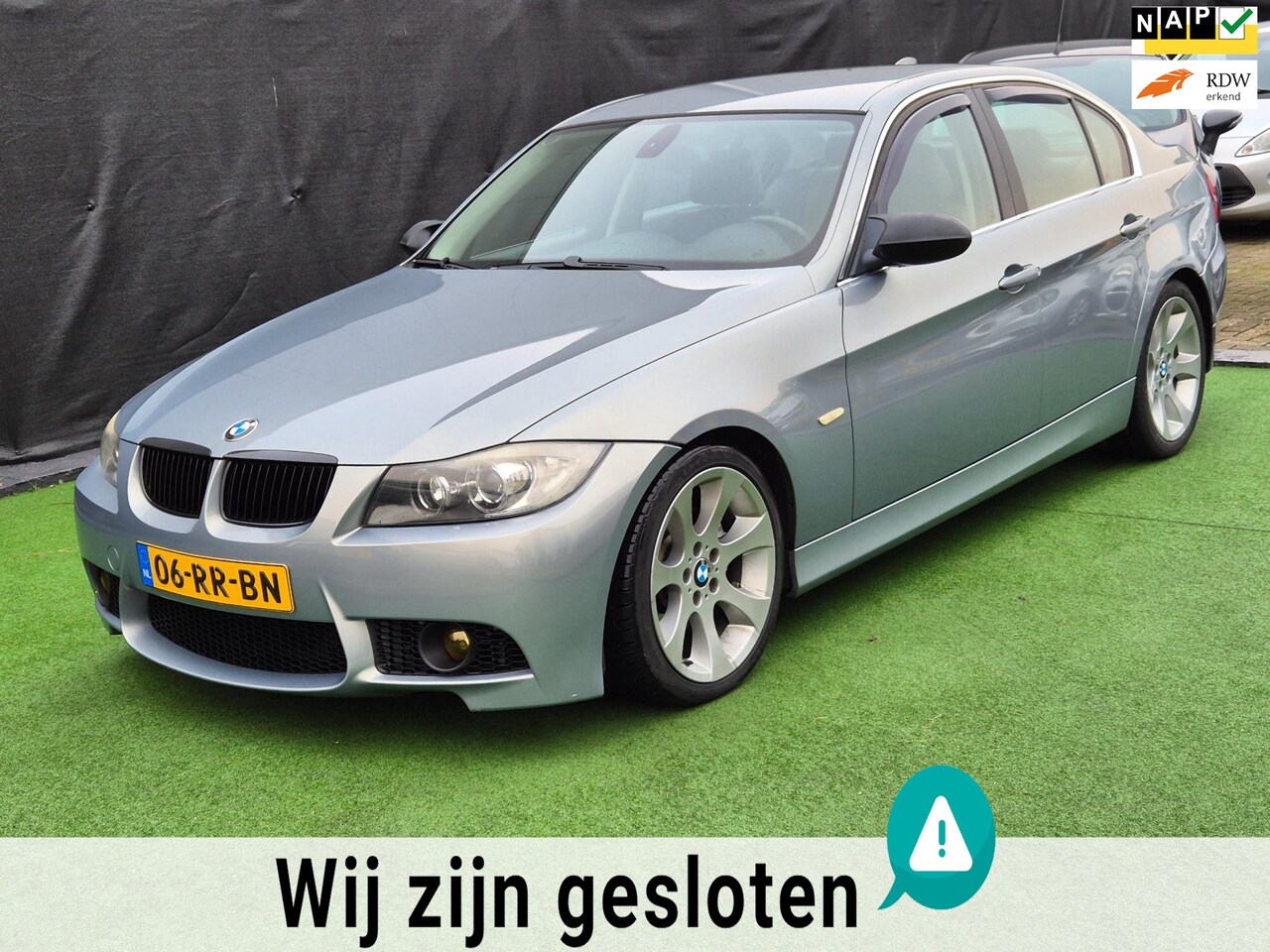 BMW 3-serie - 330i Dynamic Executive LEDER NAVI AUTOMAAT! - AutoWereld.nl