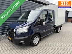 Ford Transit - 350 2.0 TDCI DC 7 Persoons Pick-up RWD Airco