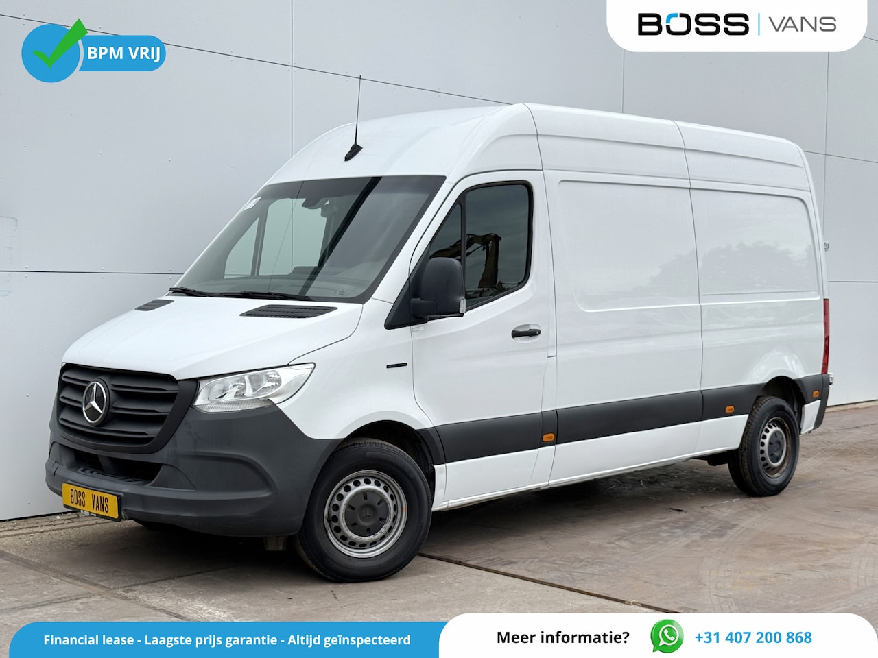 Mercedes-Benz eSprinter - 312 L2H2 Elektrisch 41kWh 120km WLTP Climate Control Camera Stoelverwarming - AutoWereld.nl