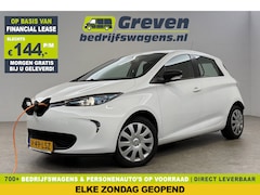 Renault Zoe - Cargo | Huur Accu | 41 kWh Elektrisch | Grijs Kenteken | 2 Persoons Airco Cruise LED Virtu