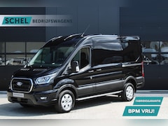 Ford Transit - 350 2.0 TDCI L2H2 Limited 165pk - 2x Schuifdeur - Navi - 360 Camera - Adaptive Cruise - Xe