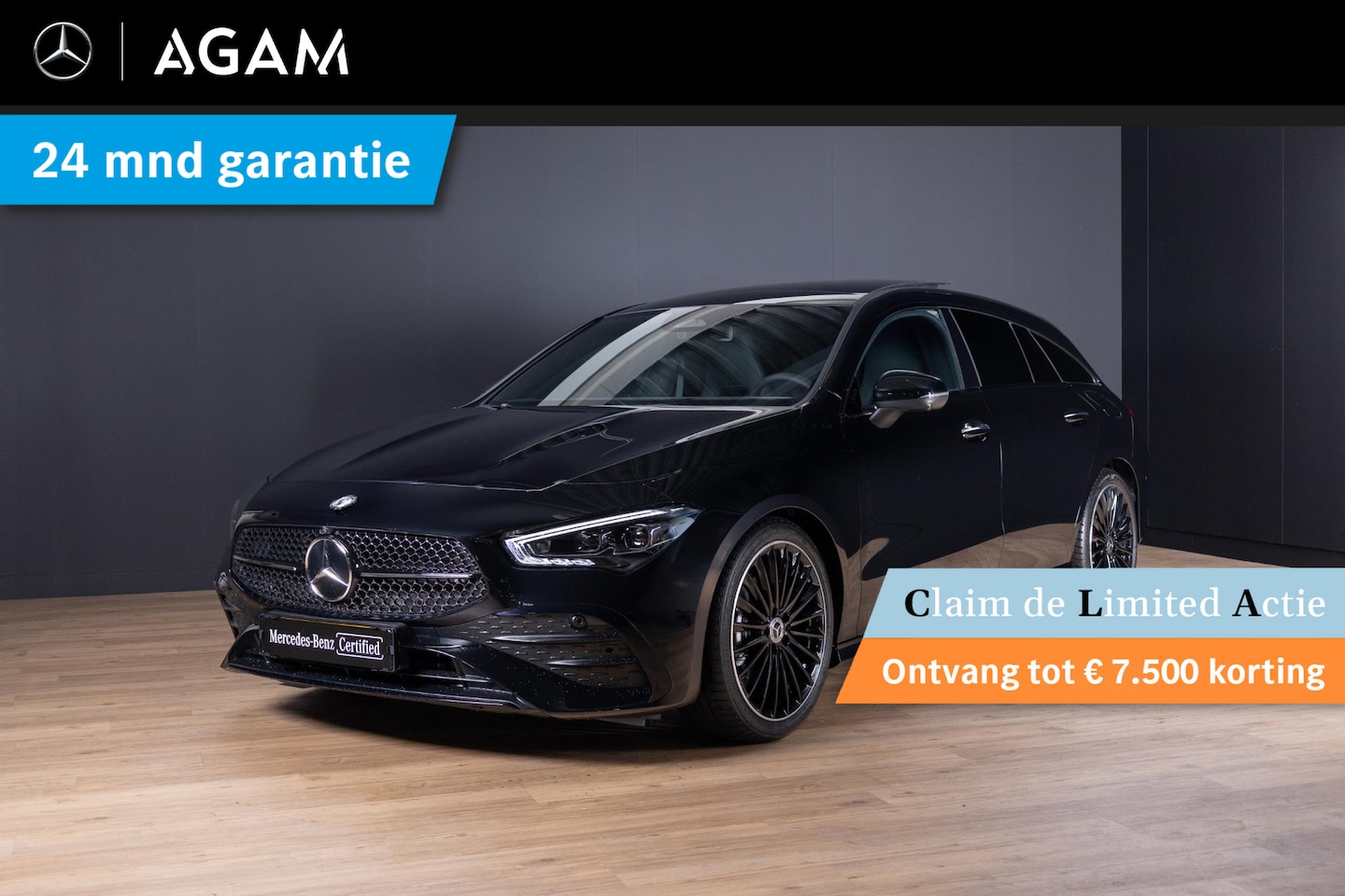 Mercedes-Benz CLA-klasse Shooting Brake - 180 Star Edition LIMITED Panorama dak | Trekhaak - AutoWereld.nl