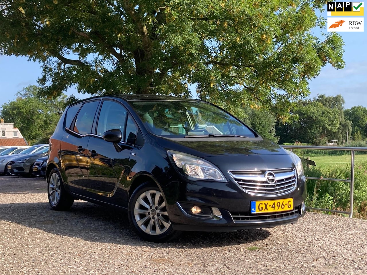 Opel Meriva - 1.4 Turbo Cosmo | Cruise + Airco nu € 4.975,-!!! - AutoWereld.nl
