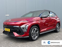 Hyundai Kona - 1.6 GDI HEV 140pk N-Line Sky TT Automaat | Carplay | Keyless | Climate | Navigatie | Full
