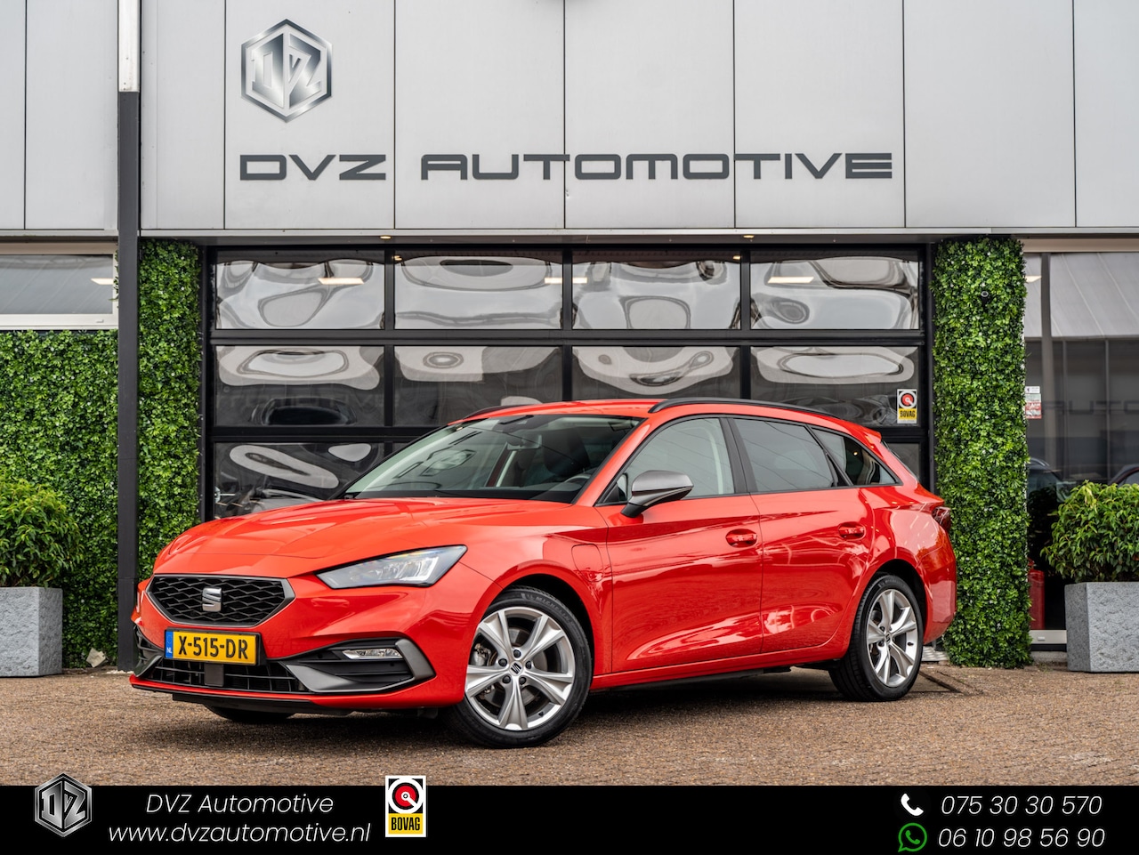 SEAT Leon Sportstourer - 1.4 TSI eHybrid 204PK PHEV FR | Navi | Clima | Trekhaak - AutoWereld.nl
