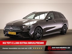 Mercedes-Benz C-klasse Estate - 300 e AMG Line | PANORAMADAK | NIGHT PAKKET | SFEERVERLICHTING | DAB | 360 CAMERA