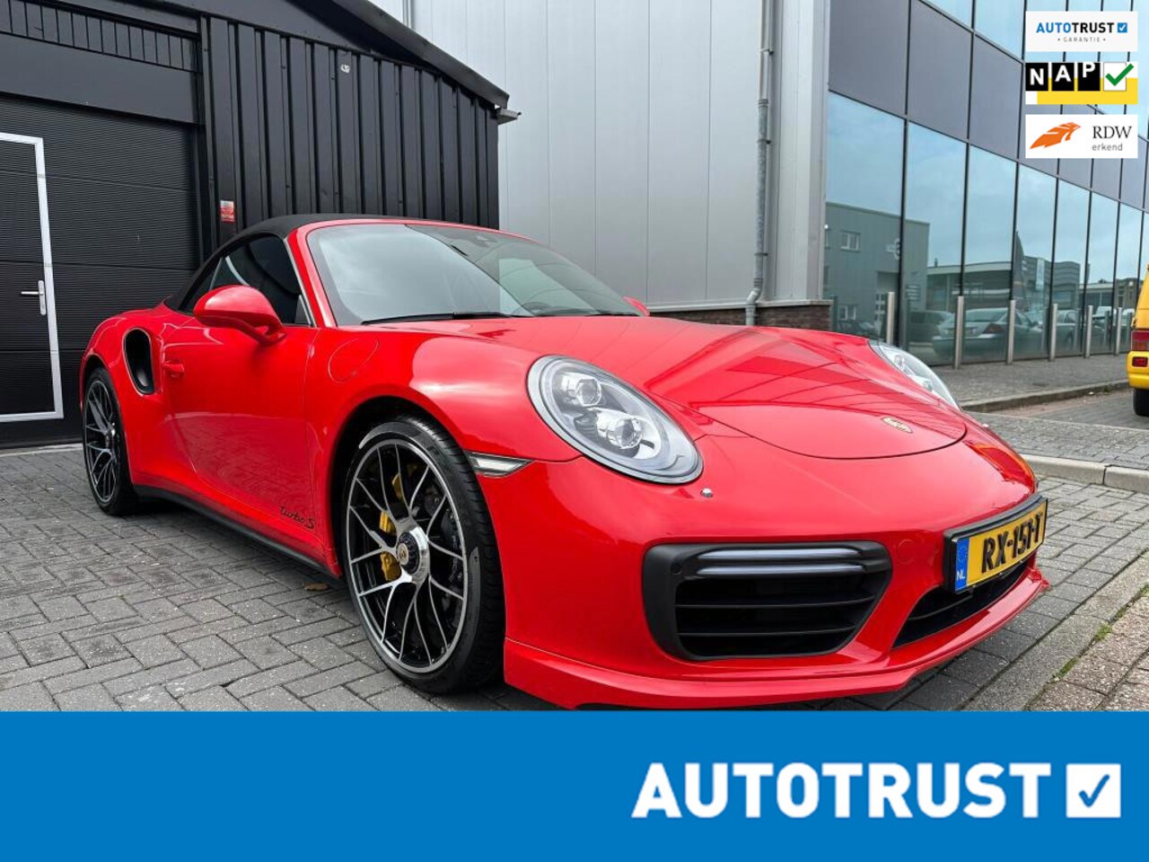 Porsche 911 Cabrio - 3.8 Turbo S 3.8 Turbo S - AutoWereld.nl