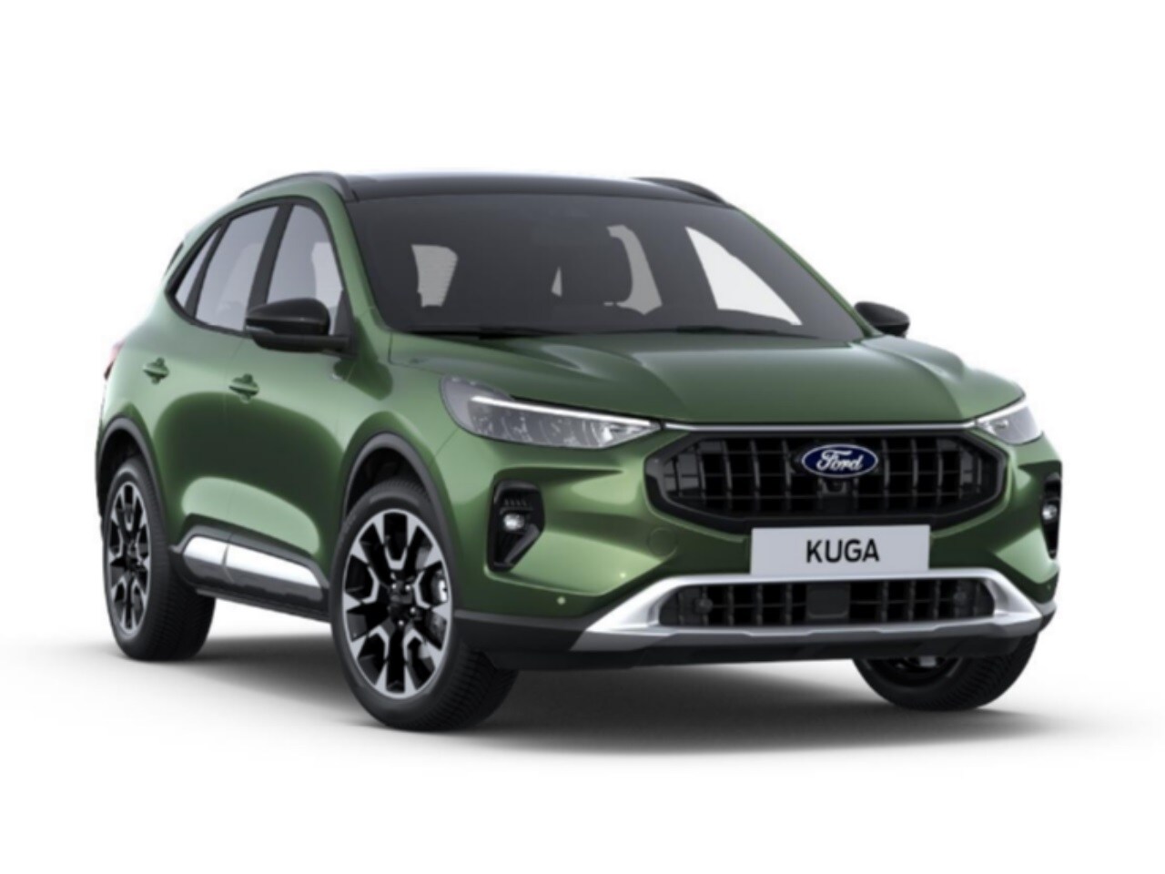 Ford Kuga - 2.5 PHEV Active X | 19 inch lichtmetalen velgen - 15-spaaks - Absolute Black Machined (D2V - AutoWereld.nl