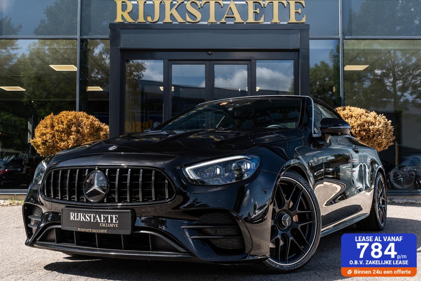 Mercedes-Benz E-klasse Cabrio - E220d AMG|MASSAGE|BURMESTER|HEAD-UP - AutoWereld.nl
