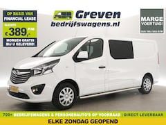 Opel Vivaro - 1.6 CDTI L2H1 | MARGE | Dubbele Cabine | 6 Persoons | LED Airco Cruise Trekhaak Navi PDC E