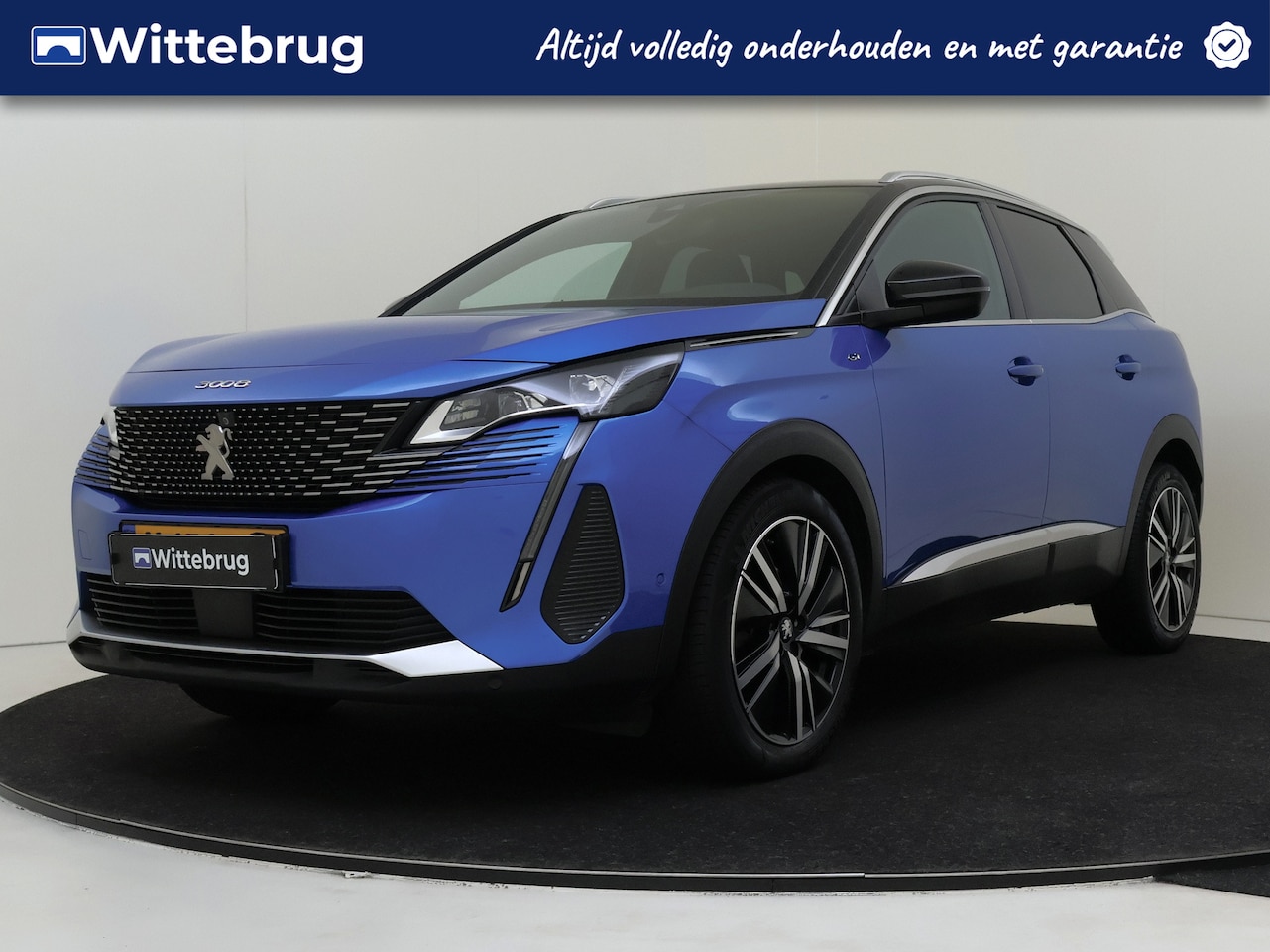 Peugeot 3008 - 1.2 PureTech Blue Lease GT | Leder | Elektr. Stoelverstelling | Parkeercamera | Navigatie - AutoWereld.nl